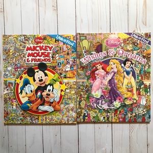 Two Disney Look and Find Books